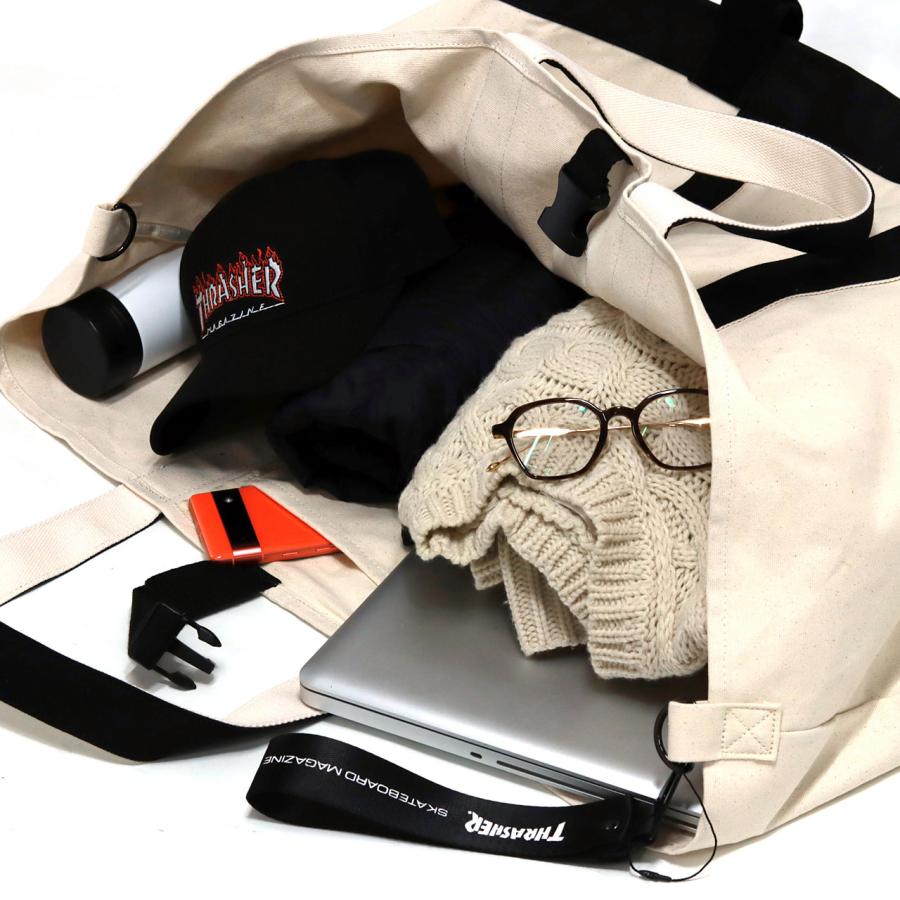 THRASHER（スラッシャー） トートバッグ 大容量 バッグ スケート