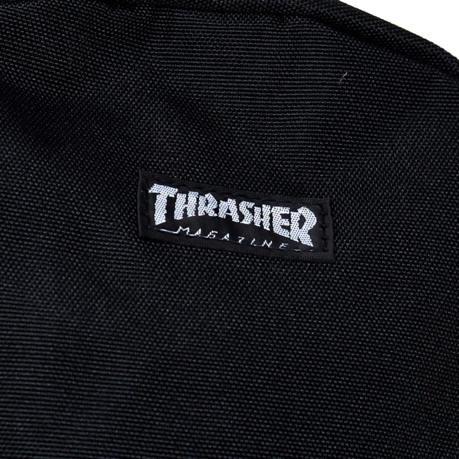 リュック THRASHER シンプル 通学 大容量 スラッシャー デイバック バックパック リュックサック メンズ レディース 子供 通勤 旅行 デイユース ブラック｜elehelm-hatstore｜12