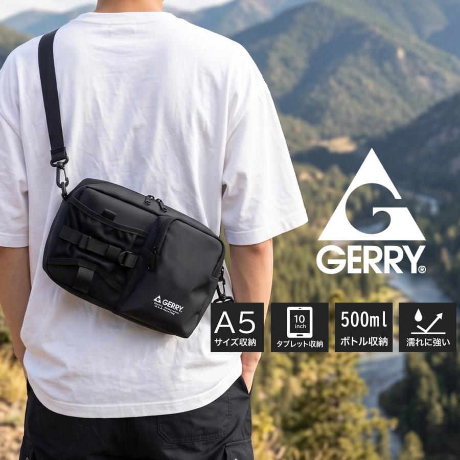 GERRY（ジェリー） ボディバッグ メンズ BOTTLE BAG ショルダーバッグ