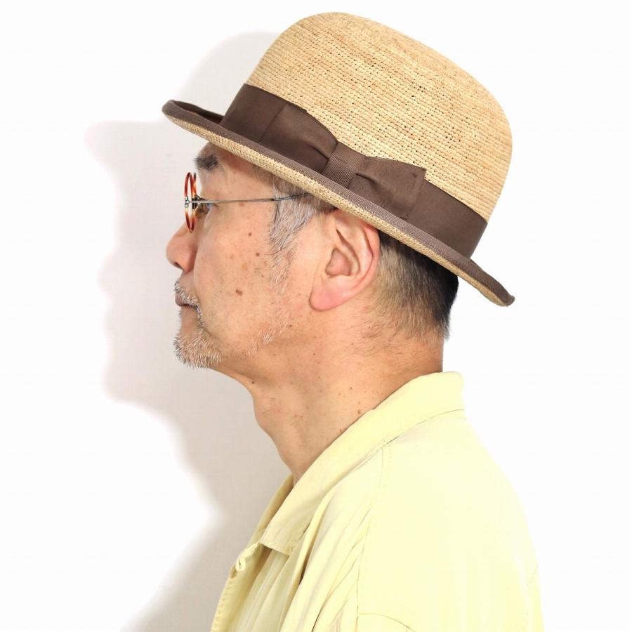 KNOX（ノックス） ボーラーハット 夏 ハット メンズ 夏 こま編み