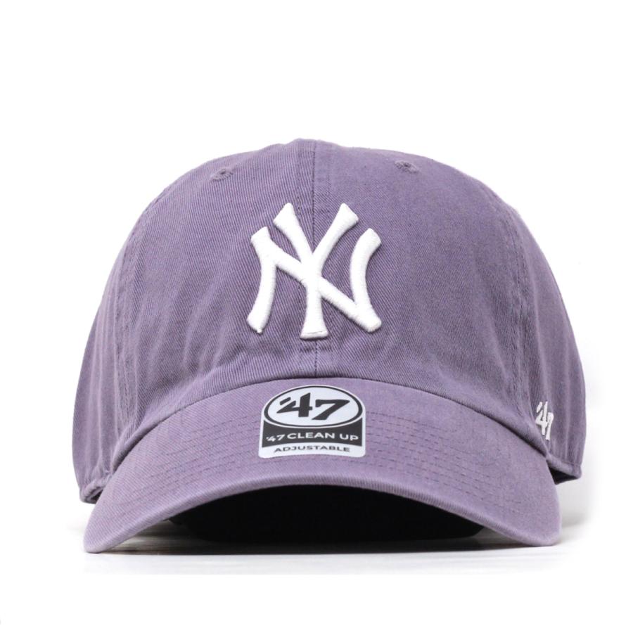 47 キャップ クリーンナップ フォーティーセブン Yankees '47 CLEAN UP Iris パープル 47brand｜elehelm-hatstore｜03