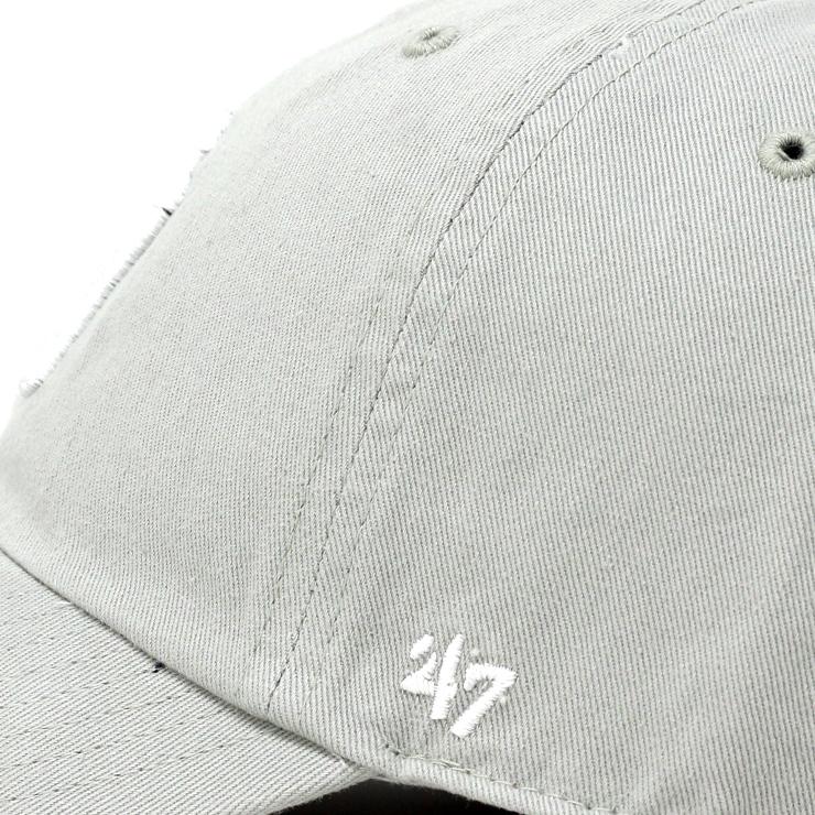 heyep グレー　キャップ　正規品 47（フォーティーセブン） キャップ クリーンナップ ブランド キャップ