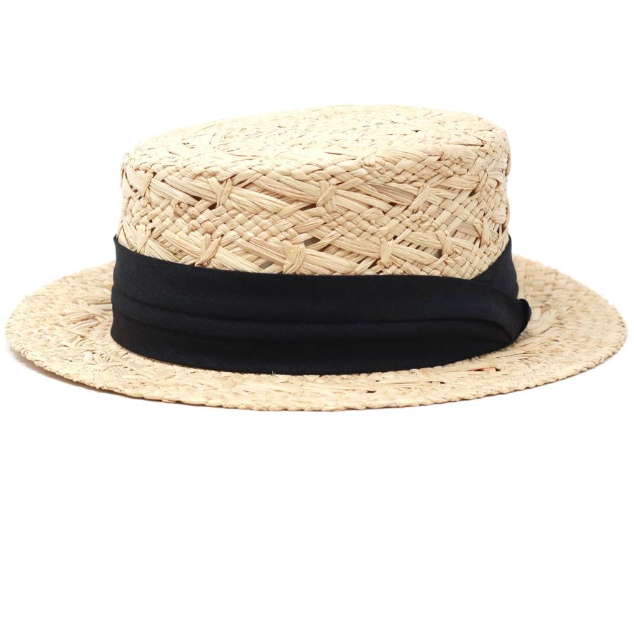 ボーターハット 春夏 カンカン帽 メンズ ラフィア 帽子 レディース