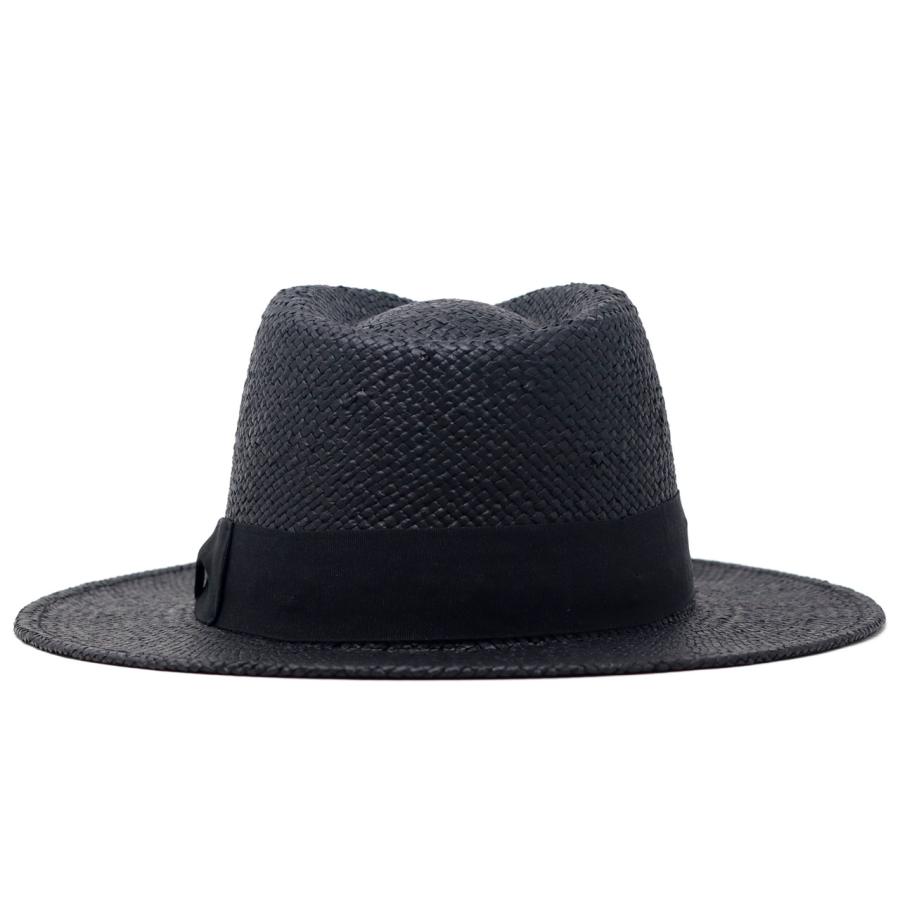 ストローハット メンズ ペーパー 麦わら帽子 レディース ReqHatter
