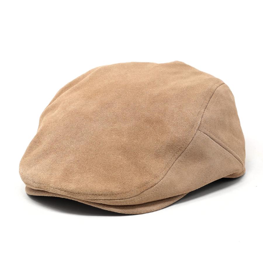レックハッター CREST レザー 帽子 ハンチング 本革 キャップ ラムレザー ハンチング 羊革 ハンチング帽 メンズ ReqHatter