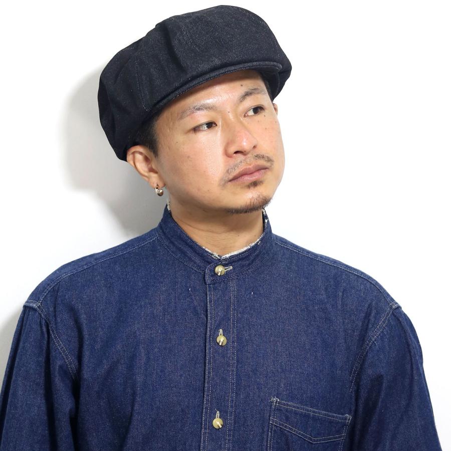 デニム キャスケット シンプル ジーンズ メンズ ビッグシルエット