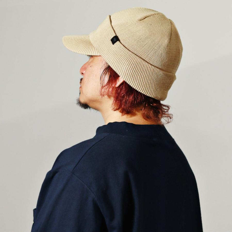 CALEE キャスケット　メンズ　L ベレー帽つば付き CALEE キャスケット メンズ L ベレー帽つば付き RACAL つば付き