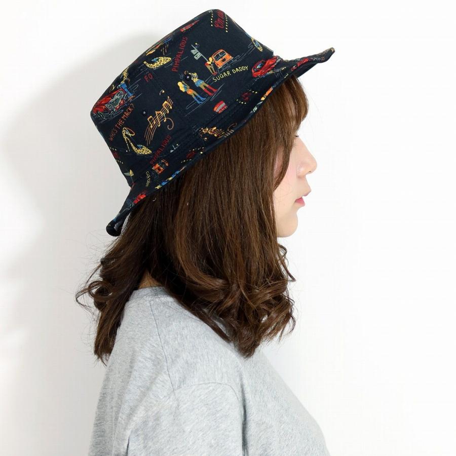 バケットハット リバーシブル メンズ 春夏 ハット 韓国製 アロハ