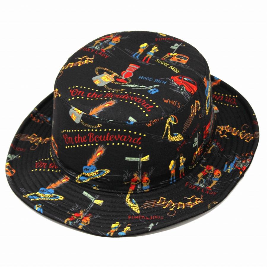 バケットハット リバーシブル メンズ 春夏 ハット 韓国製 アロハ