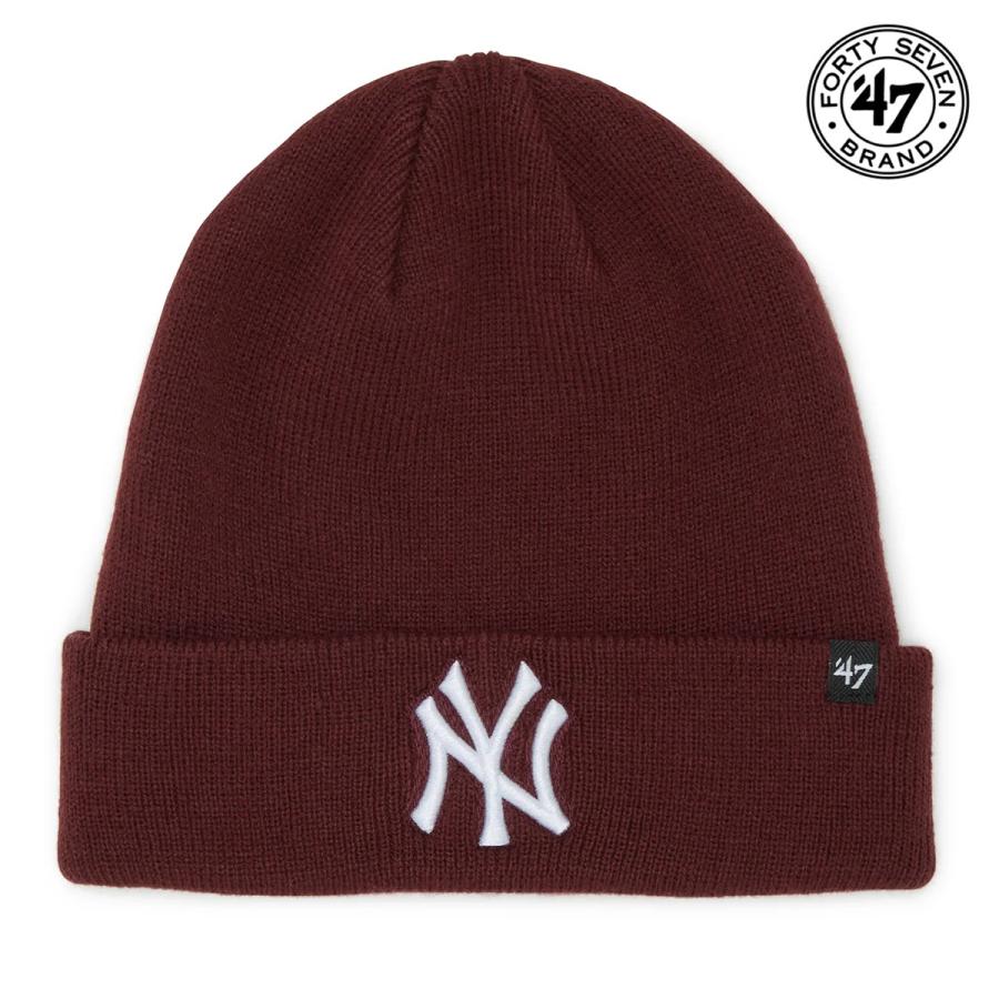 今期新品完売⭐EC限定✫ Y's×NEW ERA ニット帽 キャップ 入手困難 47（フォーティーセブン） ニット帽 カフニット ヤンキース '47 Raised
