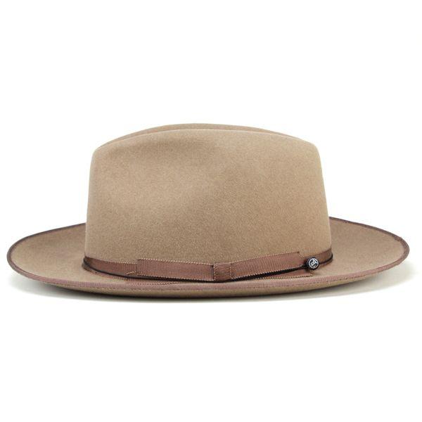 RACAL（ラカル） アンテロープ ラビットファーフェルト つば広 中折れ