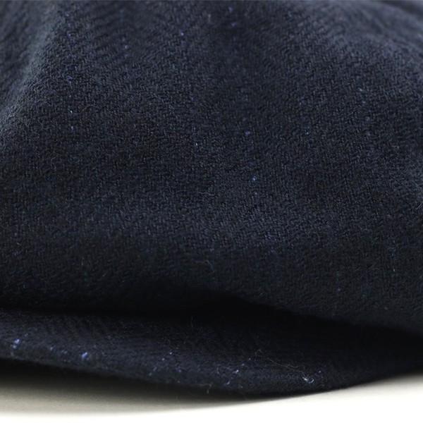 ストライプ柄 秋冬 racal 日本製 キャスケット メンズ 帽子 キャス 6パネル/ネイビー｜elehelm-hatstore｜05