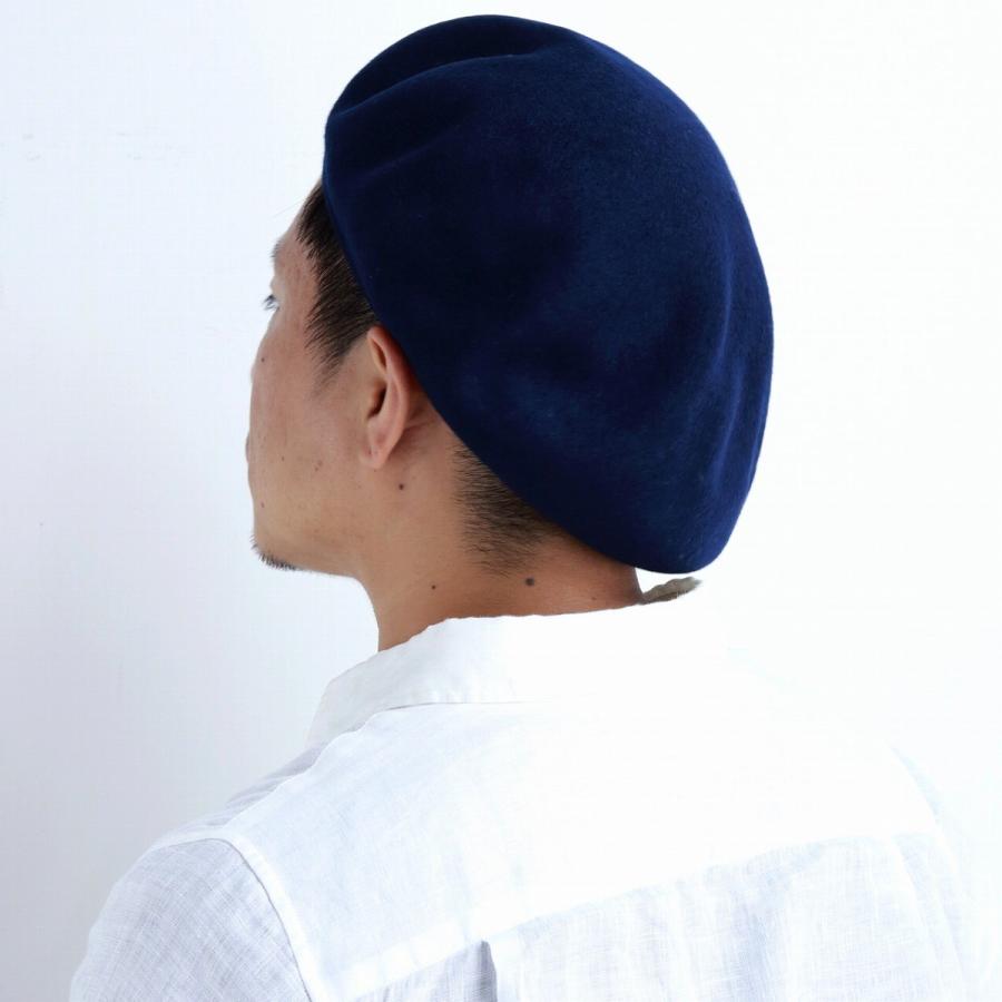RACAL（ラカル） ウール ベレー メンズ 帽子 ベレー帽 秋冬 シンプル