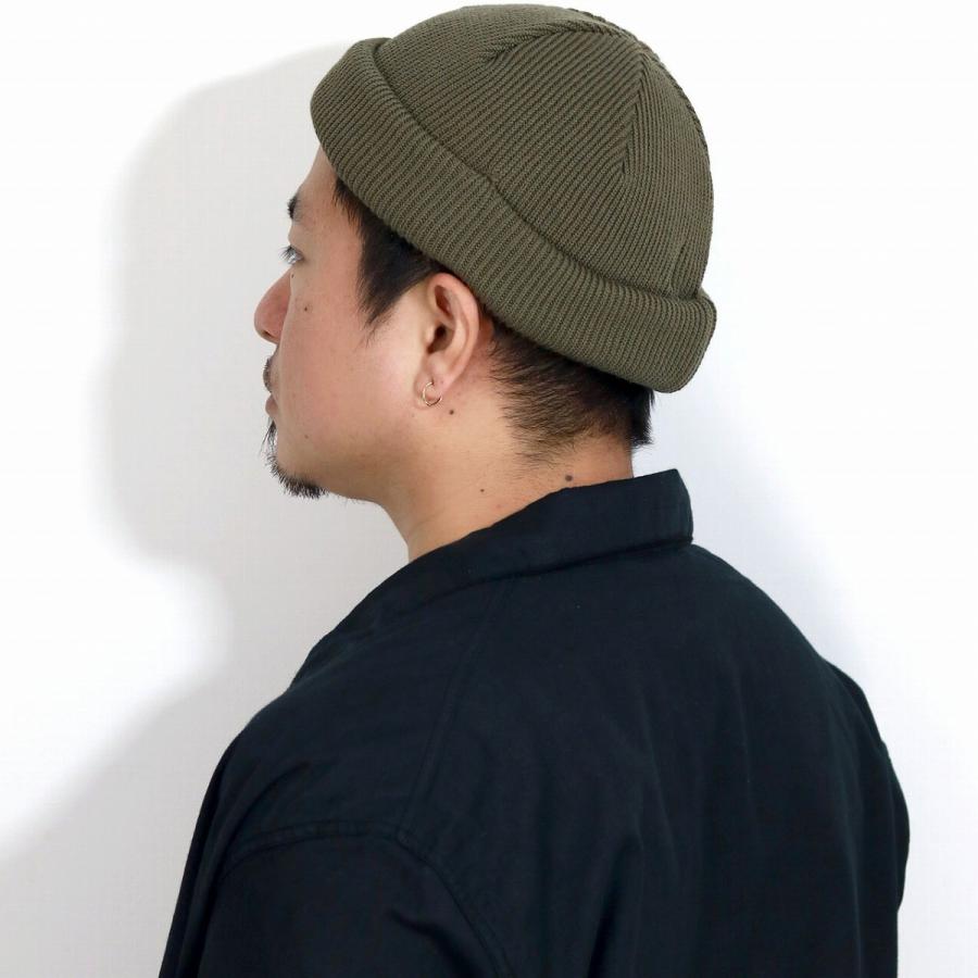 帽子 レディース 春夏 ラカル ロールキャップ リブニット cap フィッシャーマンキャップ メンズ 秋冬 ワッチキャップ ニット帽 日本製 racal オリーブ｜elehelm-hatstore｜11