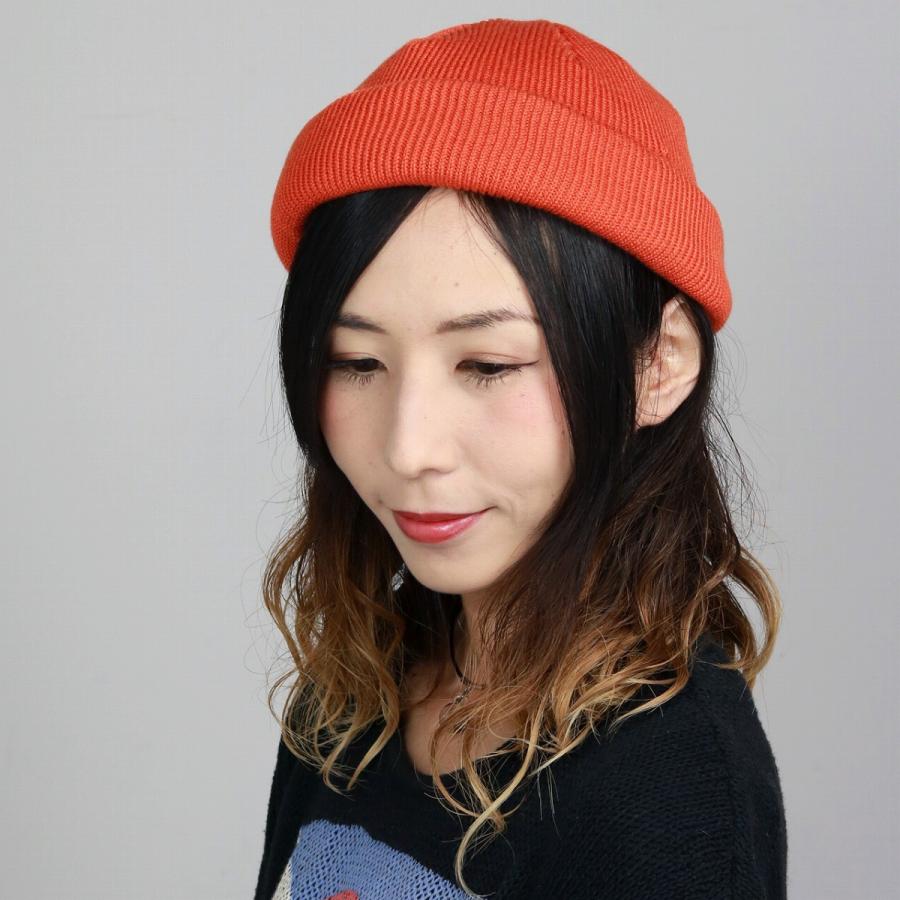 RACAL（ラカル） cap 帽子 ニット帽 日本製 リブニット レディース 春