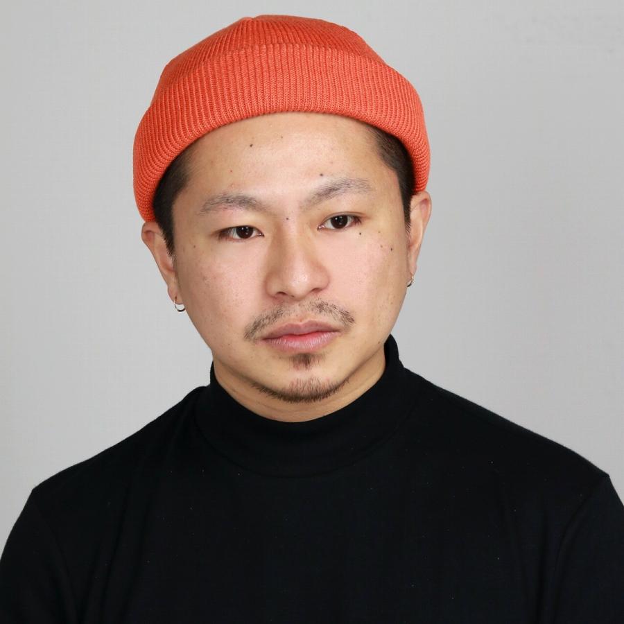 キャピタル ハンドニット フィッシャーマンキャップ 赤系 ニット帽 ビーニー RACAL（ラカル） cap 帽子 ニット帽 日本製 リブニット レディース 春