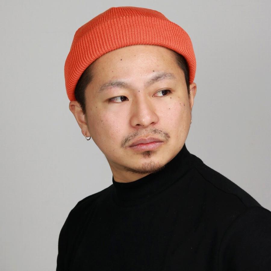 RACAL（ラカル） cap 帽子 ニット帽 日本製 リブニット レディース 春