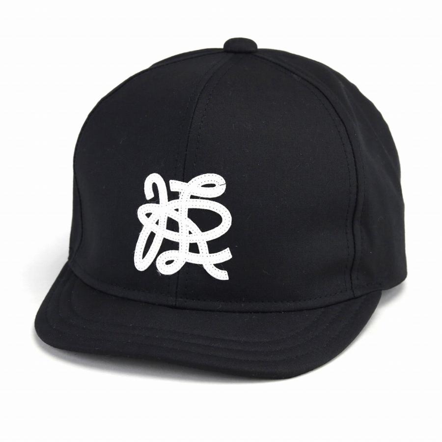 日本製 ストリート キャップ メンズ 帽子 コットン 個性的 CAP ブランド オールシーズン racal  定番アンパイアキャップ/黒 ブラック｜elehelm-hatstore｜07