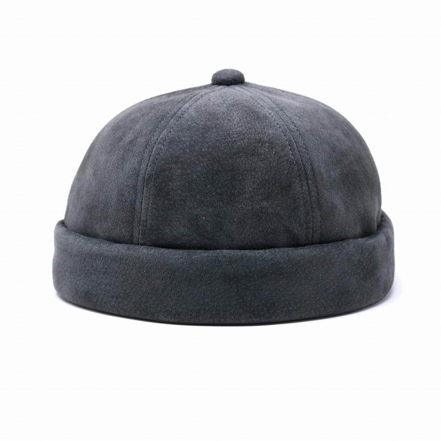 Racal ラカル　豚革　フィッシャーマンキャップ RACAL フィッシャーマンキャップ 秋冬 ロールキャップ 豚革