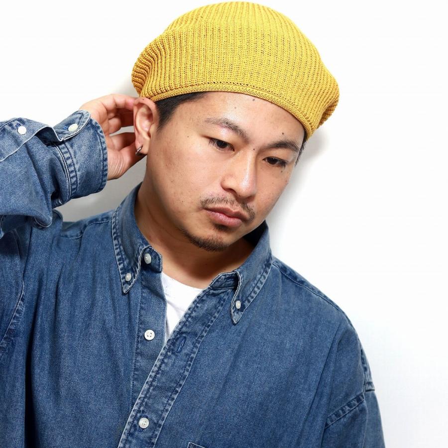 RACAL ラスタベレー 和紙 ゆったり ニット ベレー帽 メンズ RACAL ラスタベレー 和紙 ゆったり ニット ベレー帽 メンズ