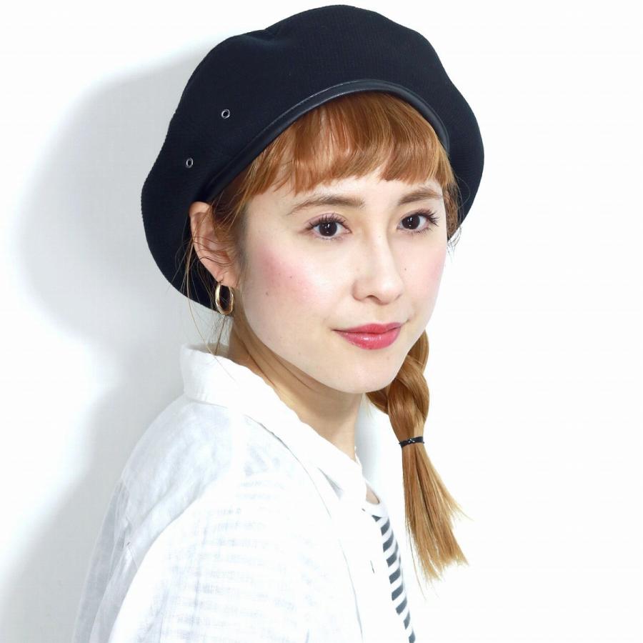 RACAL（ラカル） 春 夏 パイピング ニットベレー帽 布帛 ブランド