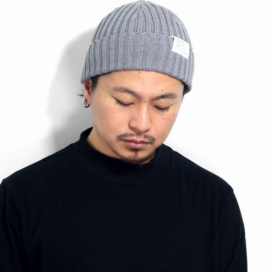 RACAL イヤー ニットワッチ ニットキャップ ビーニー ライトグレー RACAL（ラカル） ニット帽 ニットキャップ Ear Tab Knit Watch / 耳
