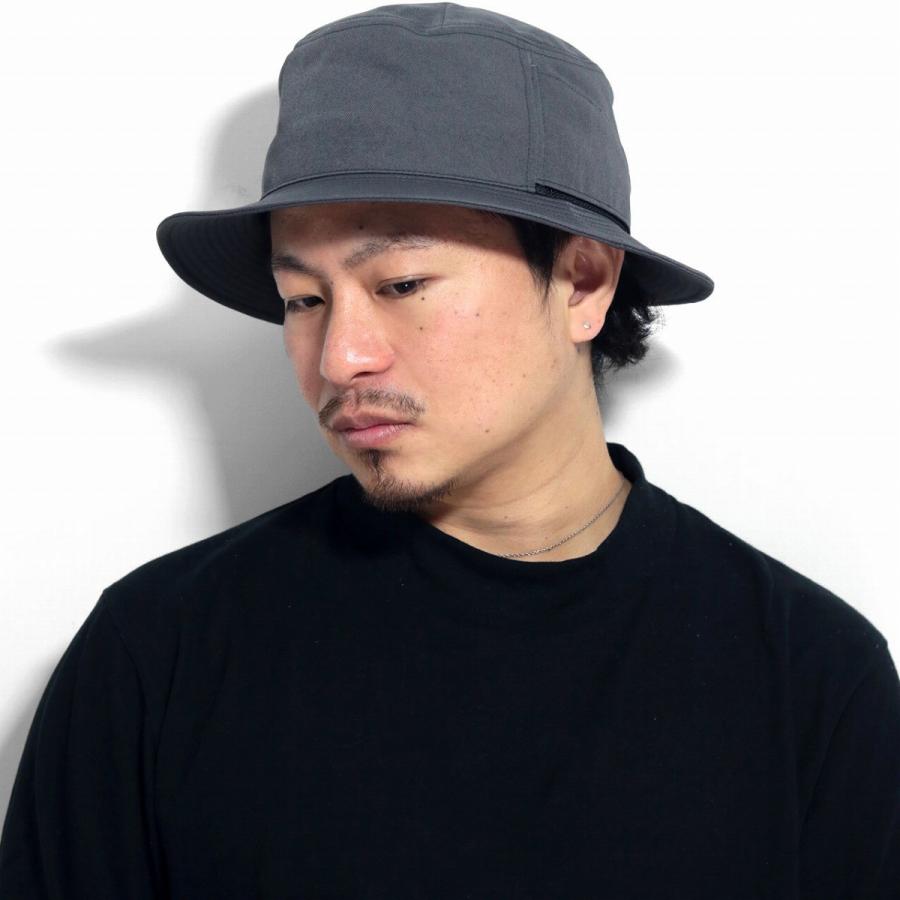 RACAL（ラカル） バケットハット メンズ ナイロン 切り替えメッシュ