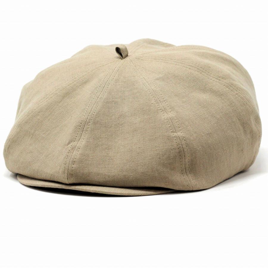 RACAL 麻 キャスケット メンズ ラカル リネン 春夏 ベレー