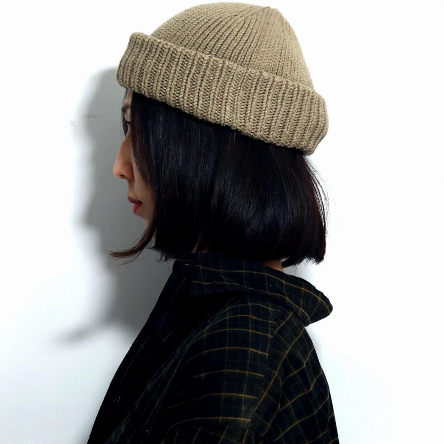 ニット帽 メンズ ラカル ワッチ Racal 秋 冬 折りたためる ロールアップ ニットキャップ 通販激安 帽子 日本製 ショートワッチ レディース