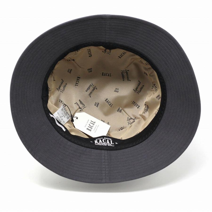 RACAL（ラカル） バケットハット メンズ オーガニックコットン ダウン