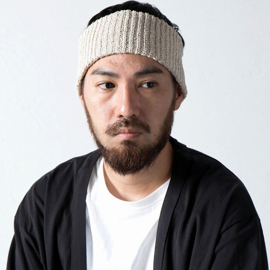 RACAL（ラカル） ヘアバンド メンズ 春夏 和紙 ニット帽 メンズ