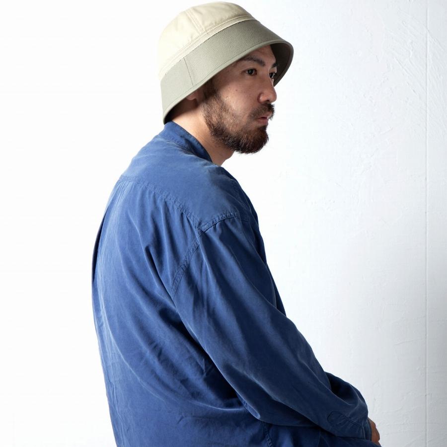 RACAL セーラーハット コットン ダウンブリム ハット ステッチ