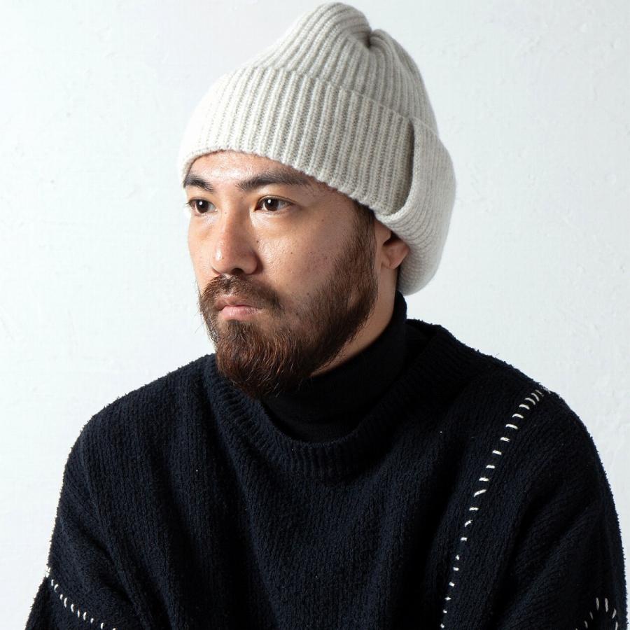 RACAL（ラカル） 耳当て付き ニットワッチ タスマニアラムウール