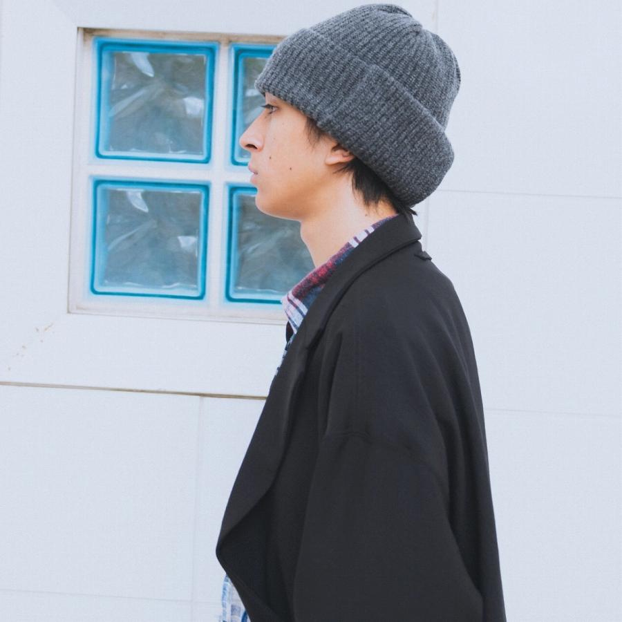RACAL 耳当て付き ニットワッチ タスマニアラムウール ニット帽