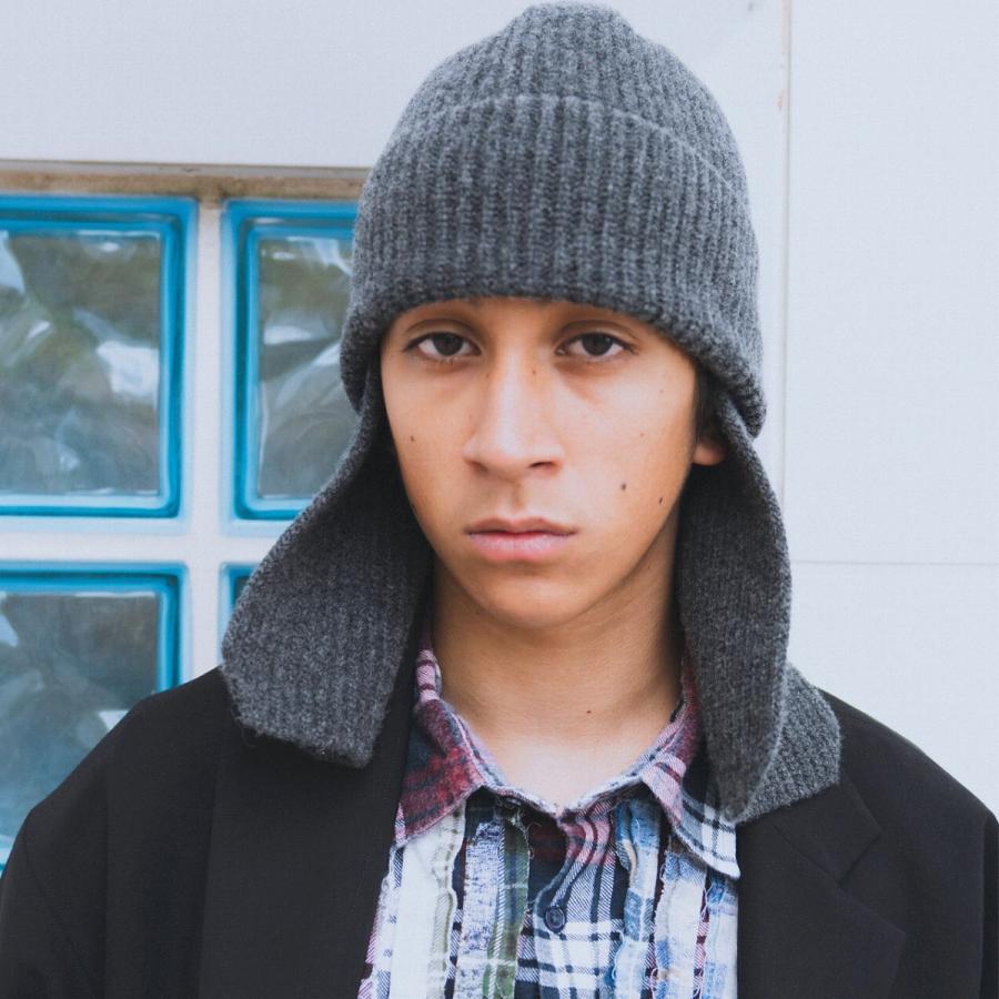 RACAL（ラカル） 耳当て付き ニットワッチ タスマニアラムウール