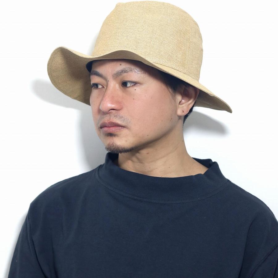 RACAL（ラカル） 中折れハット メンズ ペーパークロス 中折れ帽子