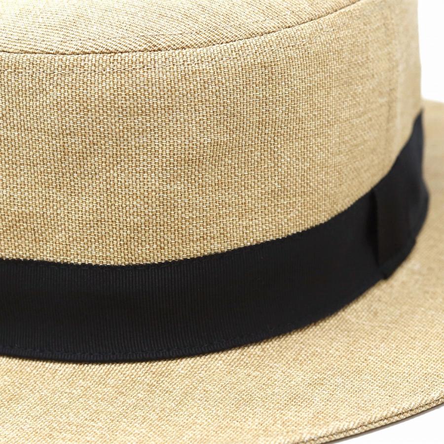 RACAL（ラカル） ボーターハット メンズ カンカン帽 メンズ ペーパー