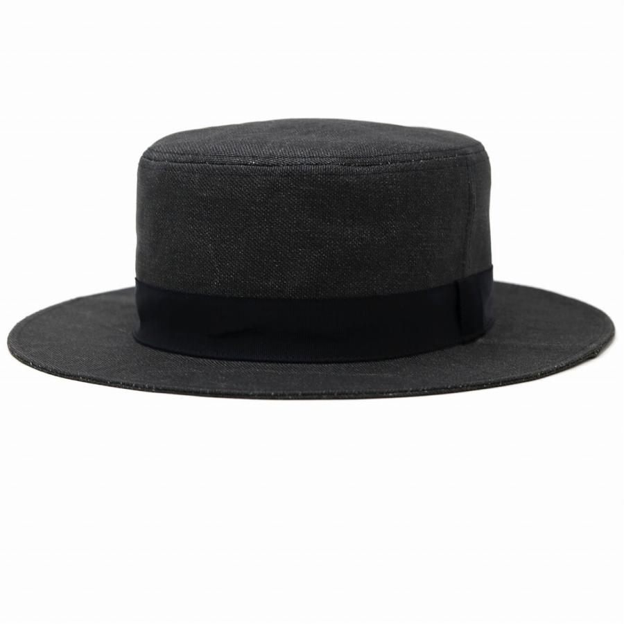 RACAL（ラカル） ボーターハット メンズ カンカン帽 メンズ ペーパー