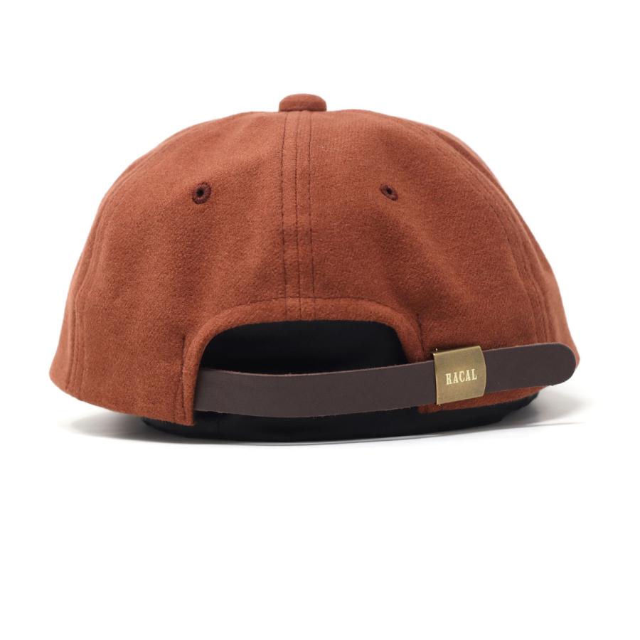 新品　RACAL コットンフランネル　オールドB.B キャップ　ラカル　ブラウン RACAL（ラカル）の「Cotton Flannel Old B.B Cap / コットンフランネル