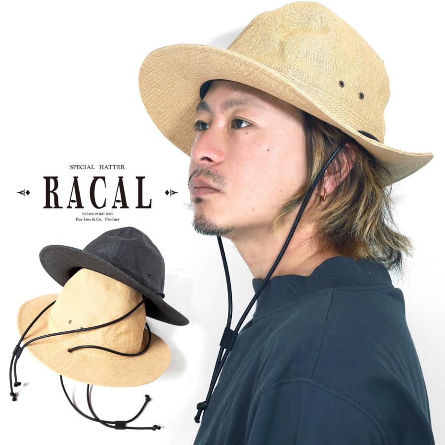 RACAL（ラカル） マウンテンハット メンズ ペーパークロス 春夏 帽子