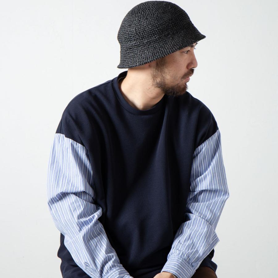 RACAL（ラカル） チューリップハット メンズ ペーパー ハット メンズ