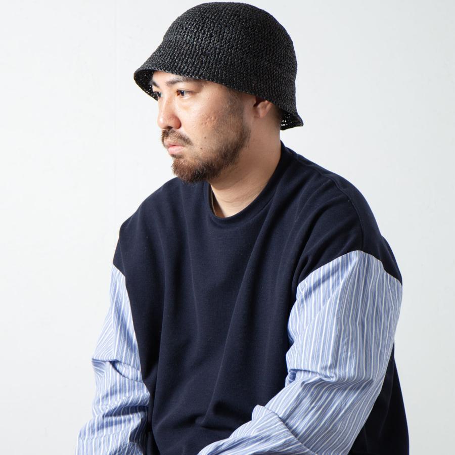 RACAL（ラカル） チューリップハット メンズ ペーパー ハット メンズ