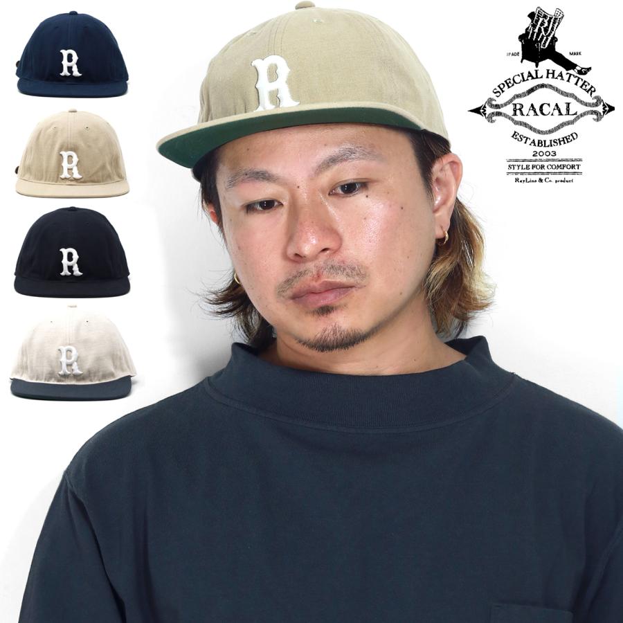 RACAL（ラカル） ベースボールキャップ メンズ キャップ メンズ