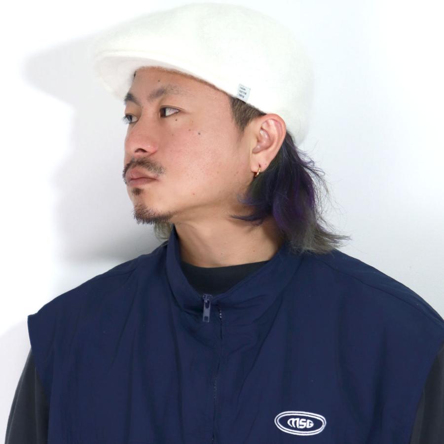 RACAL（ラカル） 帽子 メンズ ハンチング帽 メンズ アンゴラ ニット