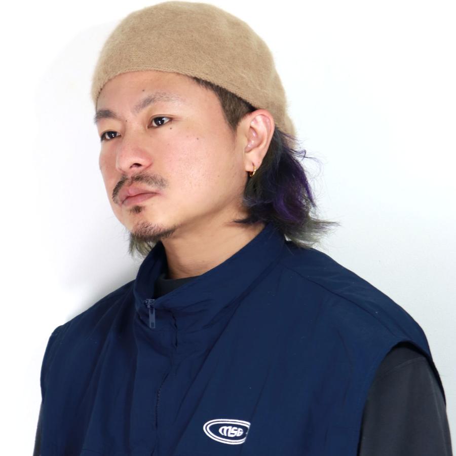 RACAL（ラカル） 帽子 メンズ ハンチング帽 メンズ アンゴラ ニット