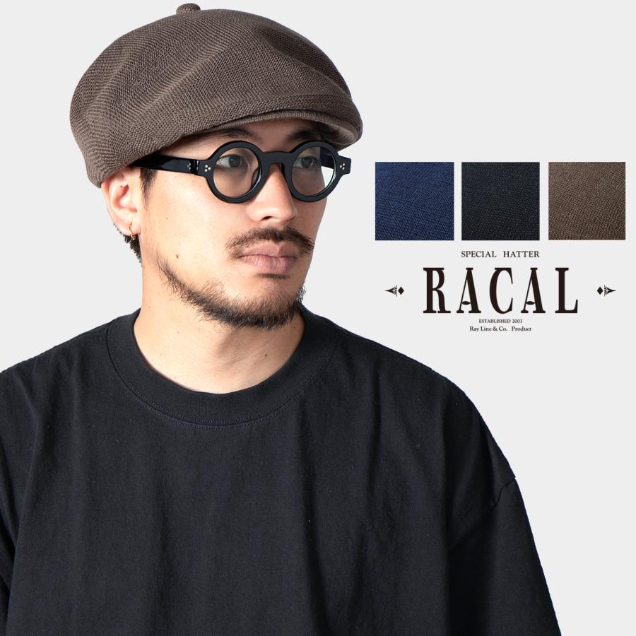完売品❗️日本製 RACAL ラカル キャスケット ハンチング 黒L 59cm 完売品❗️日本製 RACAL ラカル キャスケット ハンチング 黒L 59cm