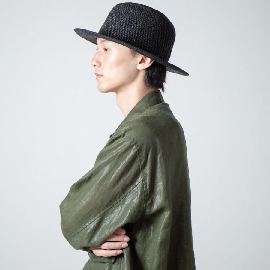 RACAL（ラカル） ラフィアハット クラッシャブル Crushable Raffia Hat