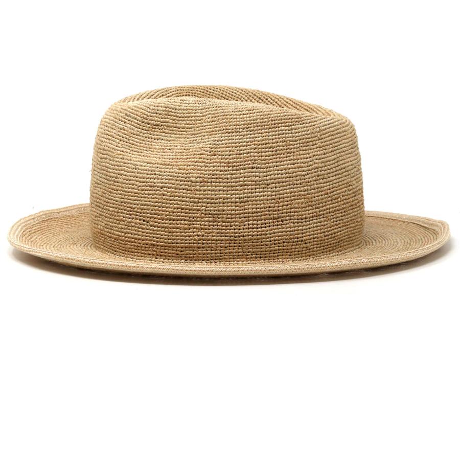 RACAL（ラカル） ラフィアハット クラッシャブル Crushable Raffia Hat