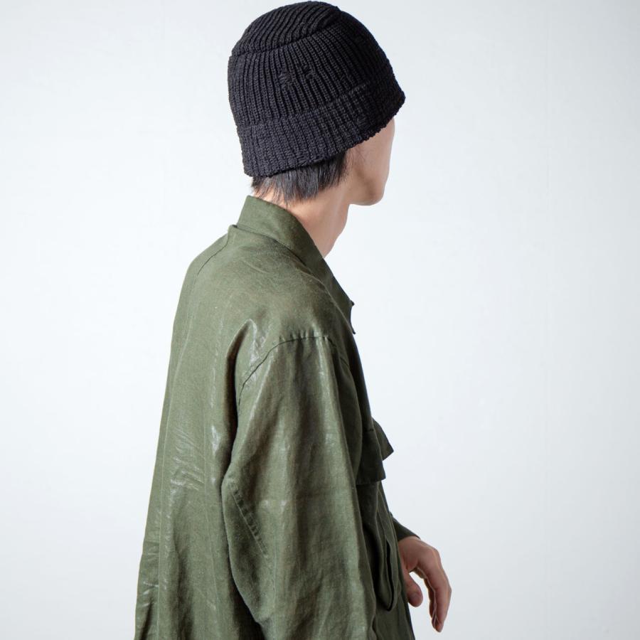 RACAL（ラカル） ニットハット メンズ ヴィンテージ加工 Damage Knit