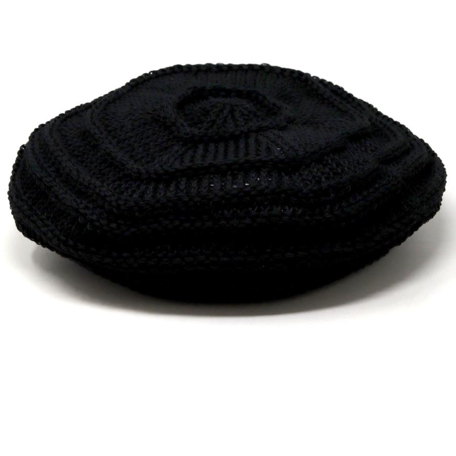 Racal KINT BERET ベレー帽 ラカル ニットベレー ブラック RACAL（ラカル） ニットベレー帽 ニット ベレー帽 メンズ 涼しい帽子